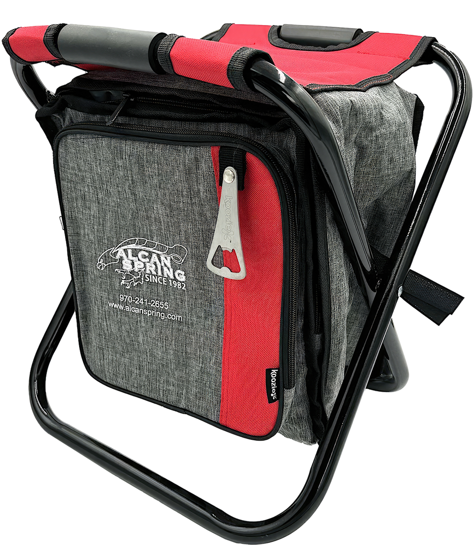 Alcan Koozie Backpack Cooler Chair