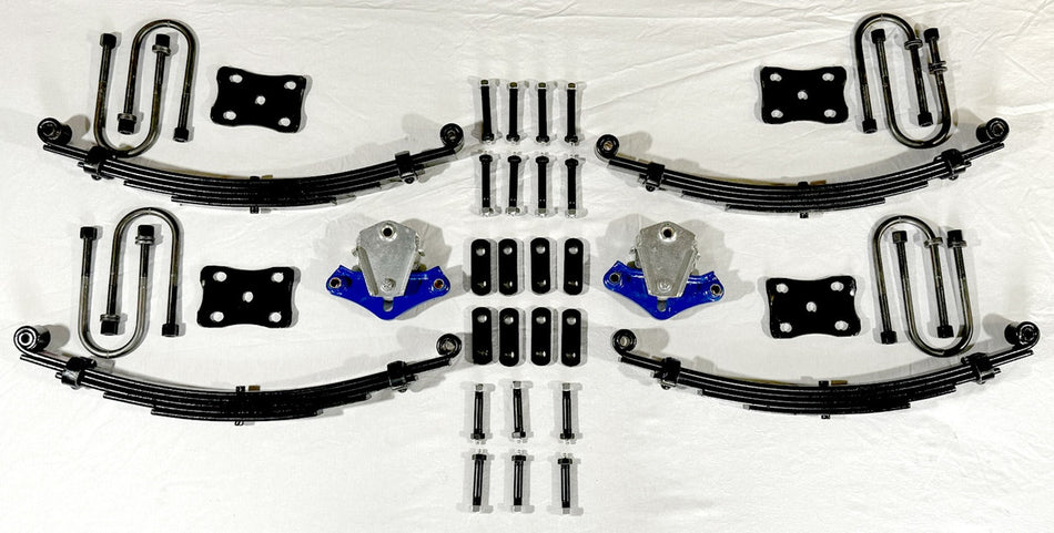 2" HD Spring Conversion Kit for 5200-7000 lb. Dual Axle | 25-1/4" Eye-To-Eye