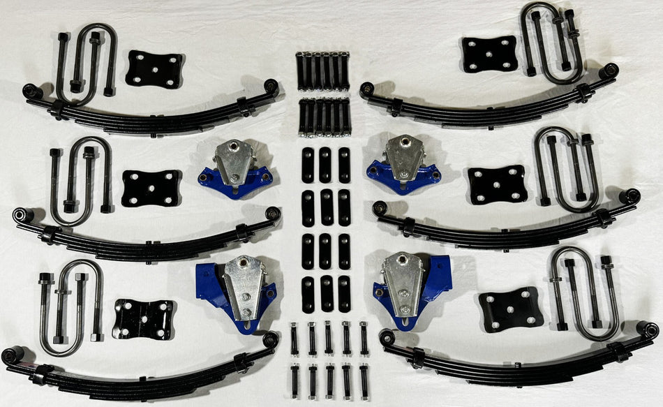 2" HD Spring Conversion Kit for 5200-7000 lb. Triple Axle | 25-1/4" Eye-To-Eye